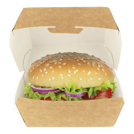 Hamburger Box Kraft 12x12x7 cm (450 Stück)