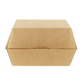 Hamburger Box Kraft XXL 14,5x14,5x8 cm (25 Stück)