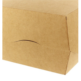 Hamburger Box Kraft XXL 14,5x14,5x8 cm (25 Stück)
