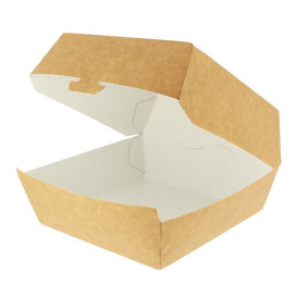 Hamburger Box Kraft Mega 16,5x18x9cm (25 Stück)