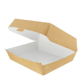 Hamburger Box Kraft Gigante 23x17,5x8cm (175 Stück)