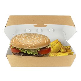 Hamburger Box Kraft Gigante 23x17,5x8cm (25 Stück)