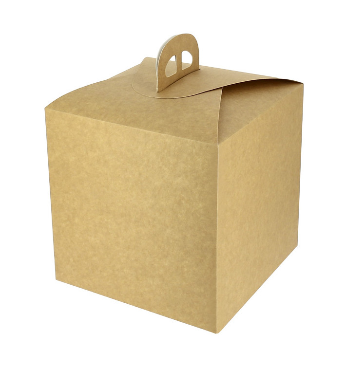Panettone Kraftkarton 1000g 21,5x21,5x21,5cm (100 Stück) Panettone Kraftkarton 1000g 21,5x21,5x21,5cm (100 Stück)