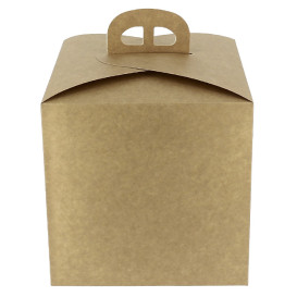 Panettone Kraftkarton 500g 18,5x18,5x18,5cm (25 Stück) 