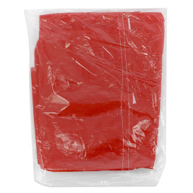 PP Schutzmäntel Klettverschluss ohne Tasche Rot XL 35gr (50 Stück)