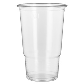 Plastikbecher PP Transparent 615ml (50 Stück)