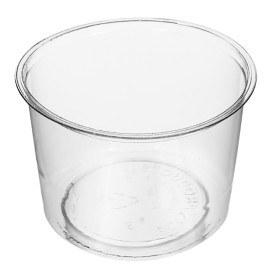 Dressingbecher PLA Transparent 120ml Ø7,0cm (100 Stück)