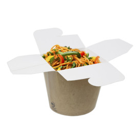 Faltbox Pappe Kraft "To Go" 800ml (50 Stück)