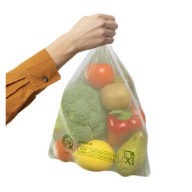 Flachbeutel Markt Block Home Compost “Classic” 30x40cm 12µm (100 Stück)