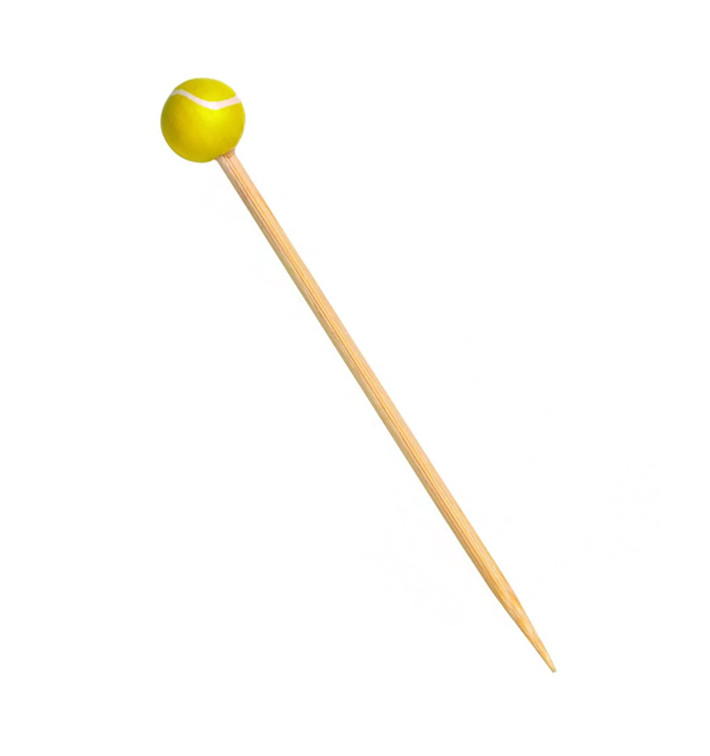 Bambusspieße Tennis 120mm (100 Stück) Bambusspieße Tennis 120mm (100 Stück)