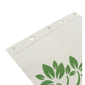 Flachbeutel Markt Block Home Compost “Be Eco!” 30x40cm 12µm (2.000 Stück)