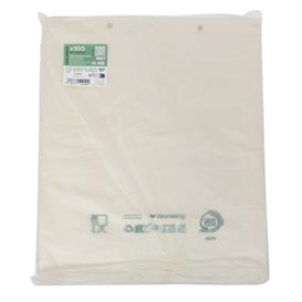 Flachbeutel Markt Block Bio Home Compost 30x40cm 14µm (100 Stück)