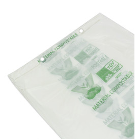 Flachbeutel Markt Block 100% bio-abbaubar 27x35cm (3.000 Stück)