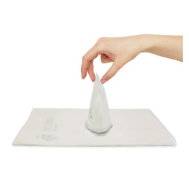 Flachbeutel Markt Home Compost “Classic” 23x30,5cm 12µm (100 Stück)