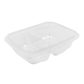 Plastikbehälter Stabil 2C PET 200/300ml 180x140x40mm (65 Stück)