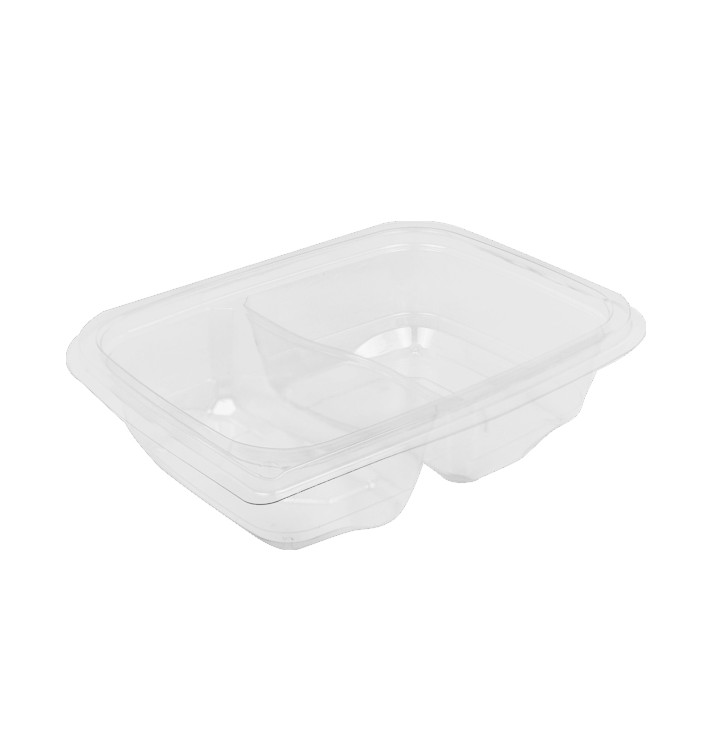 Plastikbehälter Stabil 2C PET 200/300ml 180x140x40mm (65 Stück)