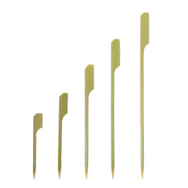 Bambusspieße "Golf" Grün 180mm (5000 Stück)