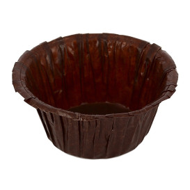 Muffinförmchen braun 4,9x3,8x7,5cm (1.400 Stück)