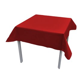 Tischläufer abgeschnitten "Novotex" Rot 120x120cm (150 Stück)