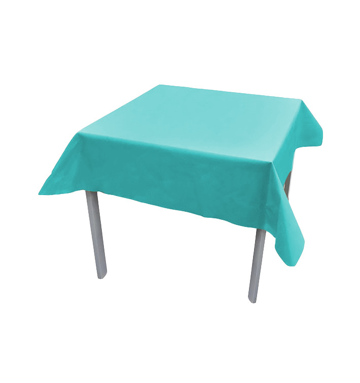 Tischdecke Novotex Polypropylen Türkis 120x120cm (150 Stück) Tischdecke Novotex Polypropylen Türkis 120x120cm (150 Stück)