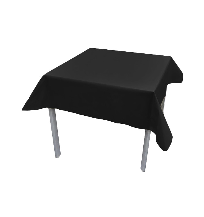 Tischdecke Novotex Polypropylen Schwarz 120x120cm (150 Stück) Tischdecke Novotex Polypropylen Schwarz 120x120cm (150 Stück)