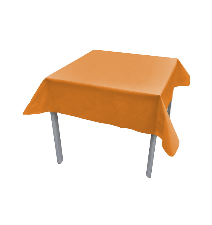 Tischdecke Novotex Polypropylen Orange120x120cm (150 Stück)