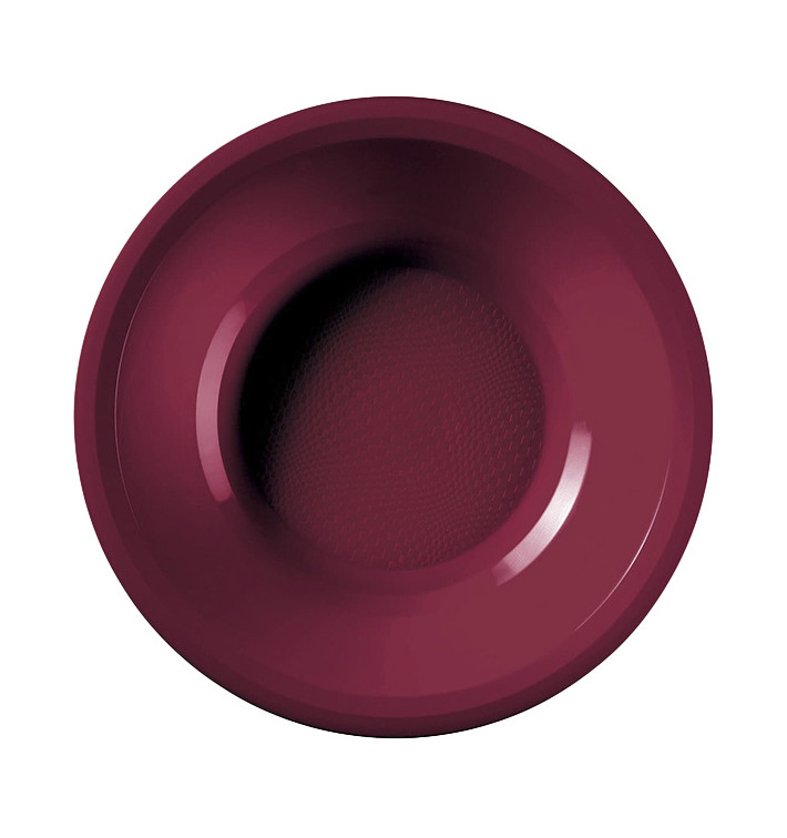 Plastikteller Rund Tief Bourdeaux Round PP Ø195mm (50 Stück) Plastikteller Rund Tief Bourdeaux Round PP Ø195mm (50 Stück)