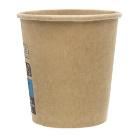 Bio Kaffeebecher To Go Braun 4Oz/120ml Ø6,2cm (100 Stück)