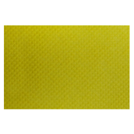 Tischdecke Novotex Polypropylen Gelb120x120cm (150 Stück)