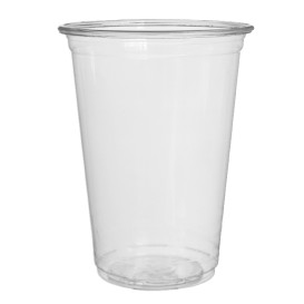 Bio-Becher aus PLA Transparent 299ml Ø7,8cm (80 Stück)