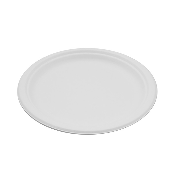 Teller Zuckerrohr Weiß Ø260mm (25 Stück) Teller Zuckerrohr Weiß Ø260mm (25 Stück)