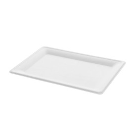 Tablett Zuckerrohr Weiß 200x280mm (320 Stück)