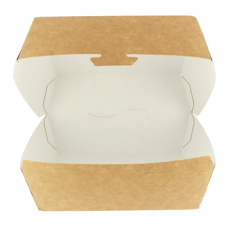 Hamburger Box Kraft Mega 16,5x18x9cm (30 Stück)