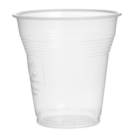 Plastikbecher Transp.  "Vending" PS 160ml (100 Stück)