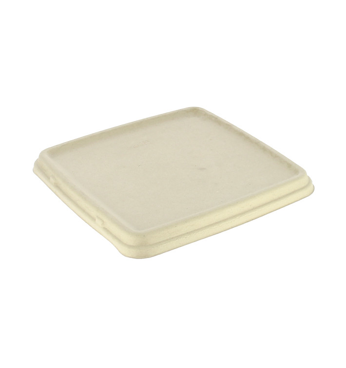 Deckel aus Zuckerrohr für Behälter 230x230mm (75 Stück) Deckel aus Zuckerrohr für Behälter 230x230mm (75 Stück)