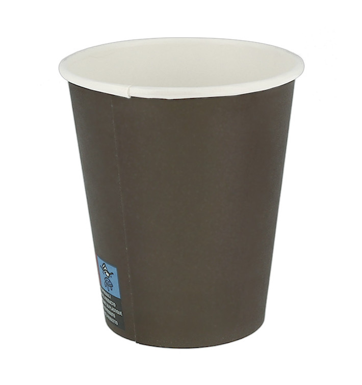 Kaffeebecher Braun 8Oz/240ml Ø8,0cm (1.000 Stück) Kaffeebecher Braun 8Oz/240ml Ø8,0cm (1.000 Stück)