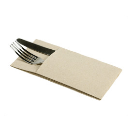 Bestecktaschen Bio 40x40cm 2-lagig (960 Stück)