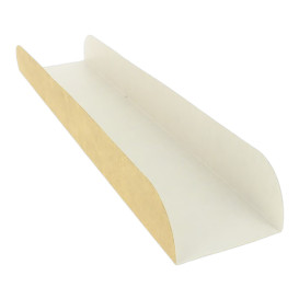 Schale für Baguette Kraft 30x6,1x3,2cm (1.000 Stück)