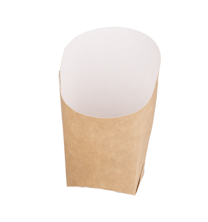 Faltbox Kraft für Wraps 60x50x120mm (25 Stück) Faltbox Kraft für Wraps 60x50x120mm (25 Stück)