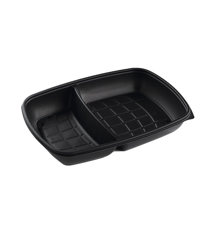 Plastikbehälter schwarz 2G 1300ml 28x20x4cm (150 Stück) Plastikbehälter schwarz 2G 1300ml 28x20x4cm (150 Stück)