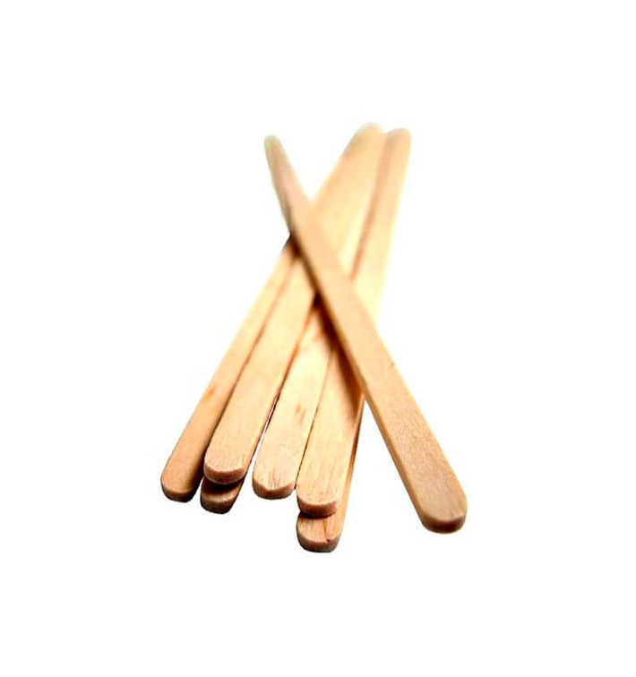 Holz Rührstäbchen für Kaffee 140mm Holz Rührstäbchen für Kaffee 140mm