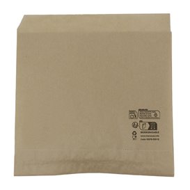 Burgerpapier fettdicht offen 2S Kraft15x15cm (3.000 Stück)