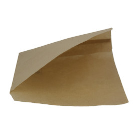 Burgerpapier fettdicht offen 2S Kraft 15x15cm (250 Stück)