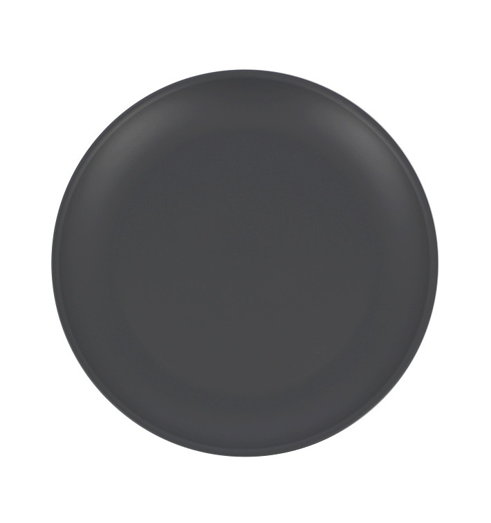 Wiederverwendbare Plastikteller PP Mineral Antracite Ø23,5cm (6 Stück) Wiederverwendbare Plastikteller PP Mineral Antracite Ø23,5cm (6 Stück)