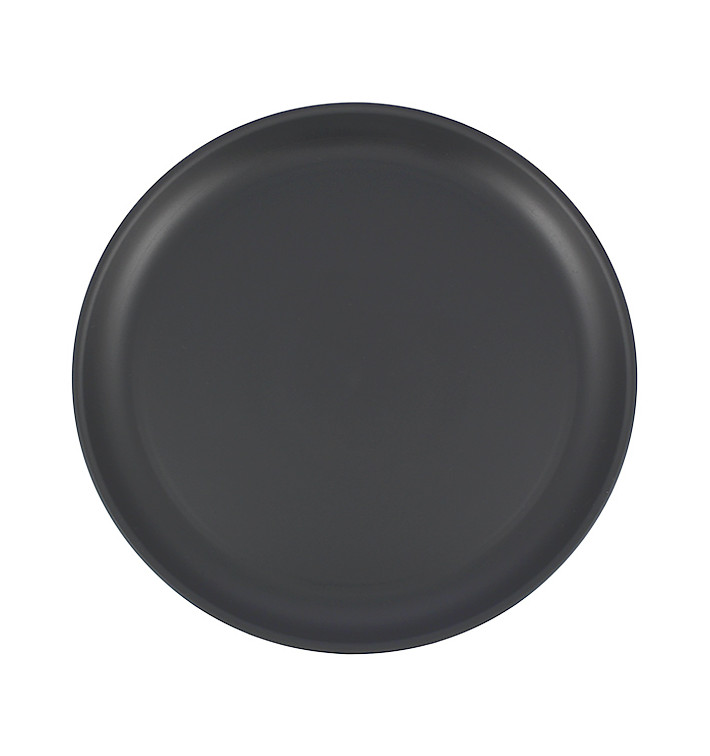 Wiederverwendbare Plastikteller PP Mineral Anthrazit Ø27,4cm (6 Stück) Wiederverwendbare Plastikteller PP Mineral Anthrazit Ø27,4cm (6 Stück)