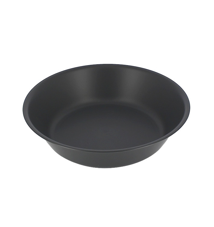 Wiederverwendbare Plastikteller PP Mineral Anthrazit Ø18cm (6 Stück) Wiederverwendbare Plastikteller PP Mineral Anthrazit Ø18cm (6 Stück)