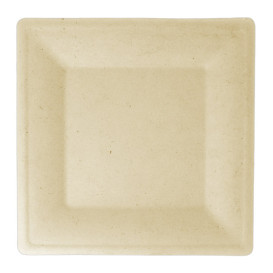 Tablett Zuckerrohr Natürlich 262x262mm (50 Stück)