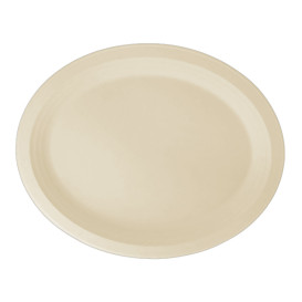 Tray Zuckerrohr-Fasern Natur 320x255x21mm (50 Stück)