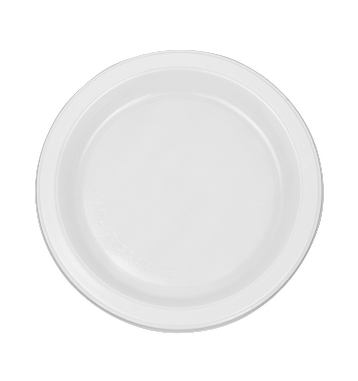 Wiederverwendbar Plastikteller Wirtschaftlich PS Weiß Ø17cm (450 Stück) Wiederverwendbar Plastikteller Wirtschaftlich PS Weiß Ø17cm (450 Stück)