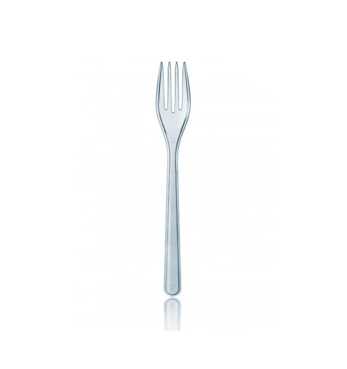 Transparent Plastikgabel "MAGNUM" 180mm Transparent Plastikgabel "MAGNUM" 180mm